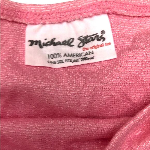 🆕 [Michael Stars] Pink Tee Bundle 💗💗 Sz: OS NWT! - Picture 2 of 8